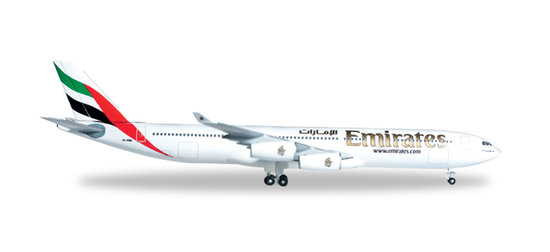 Lietadlo Airbus A340-300 Emirates